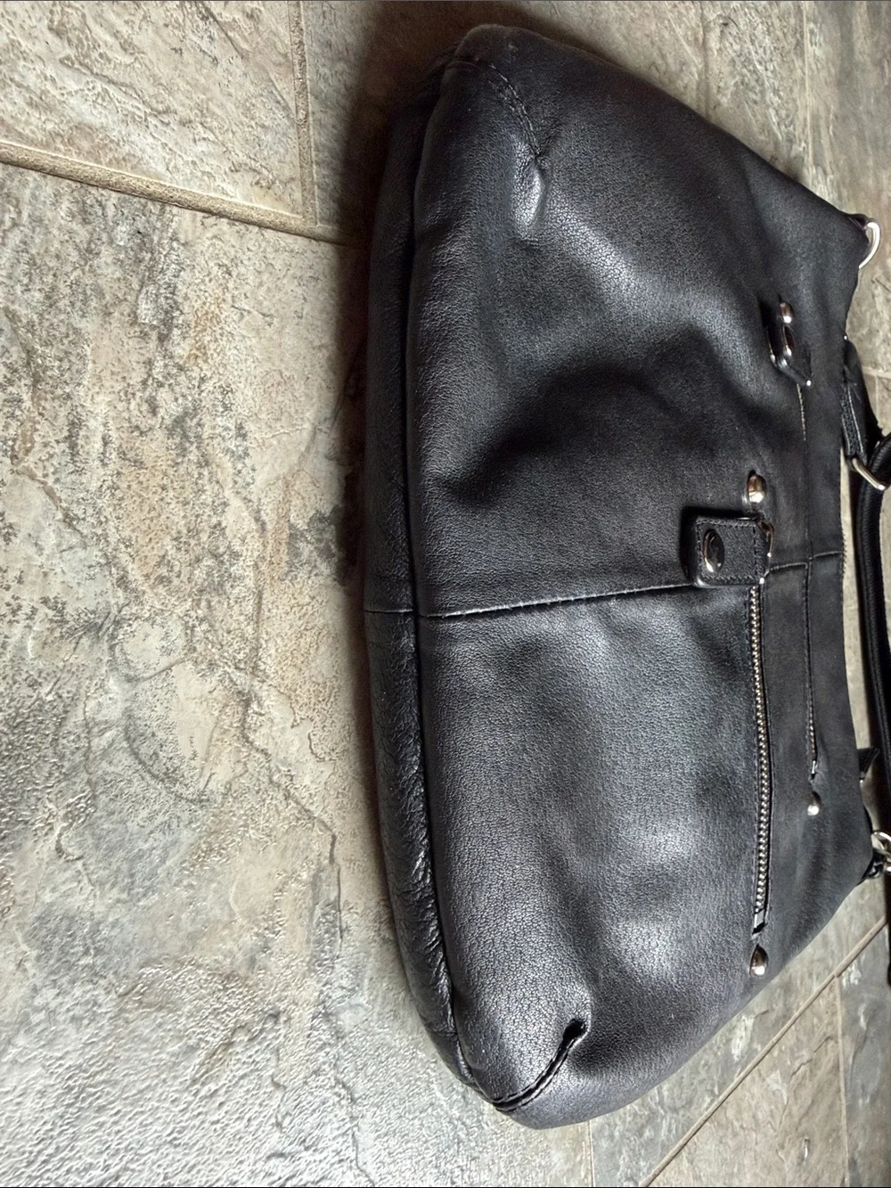 Gun Tote’n Mamas leather conceal carry Crossbody Bag